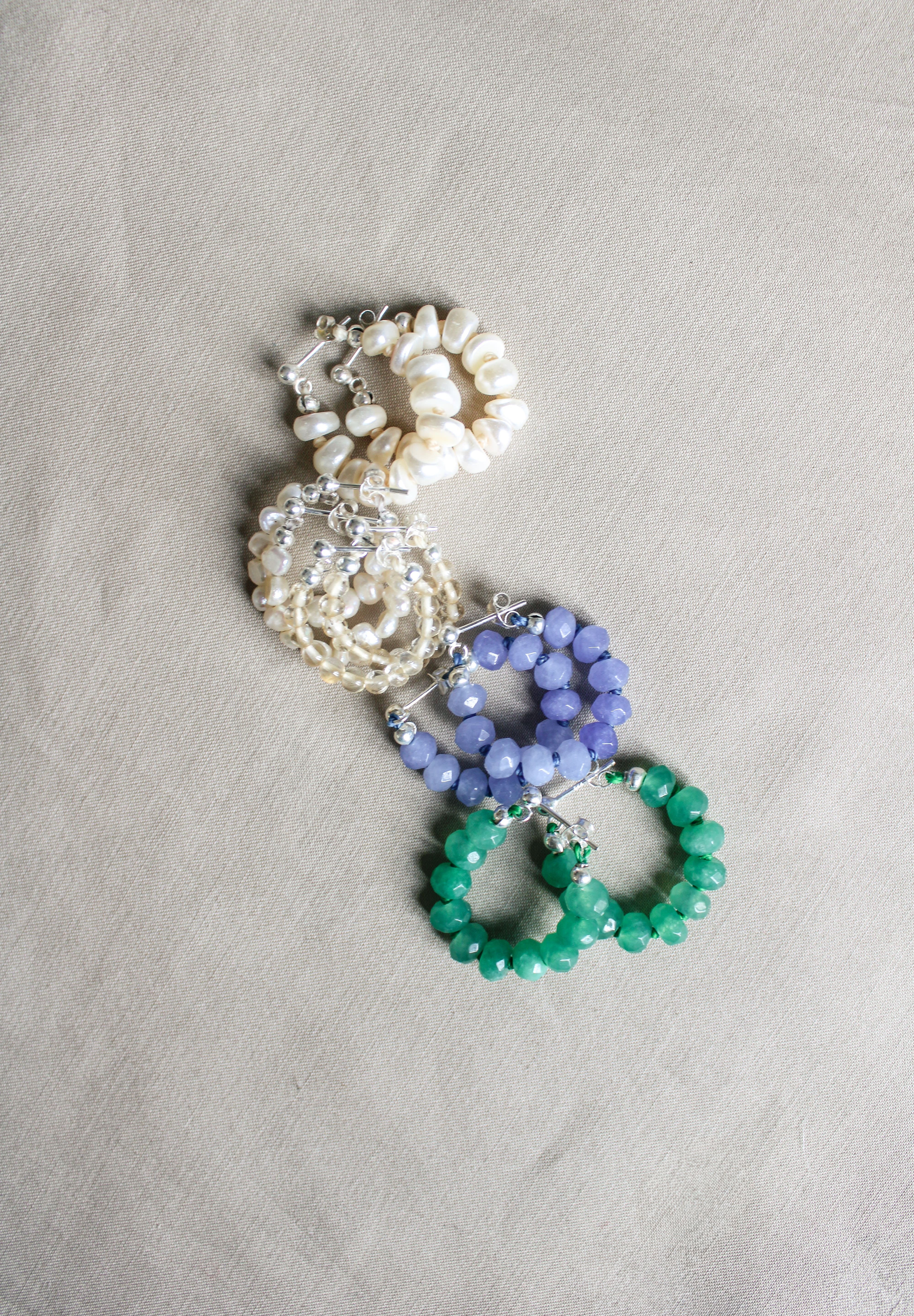 Handgemaakte oorbellen