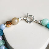 'Elyn' Edelsteen Armband met Gele Jade