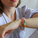 'Claire' Roze Opaal Armband II