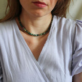 'Mabel' Indiase Agaat Ketting