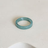 'Edda' Jade Ring (US 8, 18.1mm)