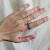 'Edda' Jade Ring (US 8, 18.1mm)