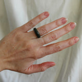 'Sasha' Jade Ring (US 5.5, 16.1mm)