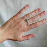 'Senne' Jade Ring (US 6.5, 17mm)