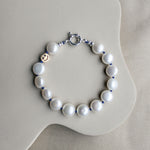 Duurzame parel armband, handgemaakte sieraden