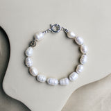 Duurzame parel armband Ines, handgemaakte sieraden