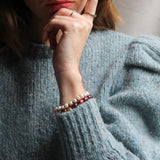 'Ruby' Parel Armband