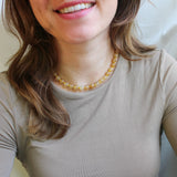 'Ella' Rutielkwarts Ketting