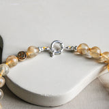 'Ella' Rutielkwarts Ketting