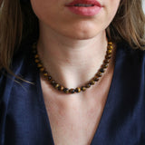 'Ella' Tijgeroog Ketting