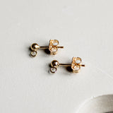 14K gold filled oorbellen