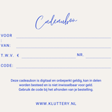 Add on: Cadeaubon per post