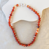 'Ella' Carneool Ketting