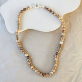 'Mabel' Landschapsjaspis Ketting