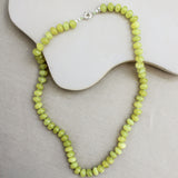 Koreaanse jade ketting 'Lea'