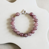 'Julie' Aardbeienkwarts Armband