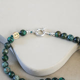 'Mabel' Afrikaanse Turkoois Ketting