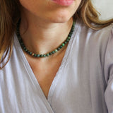 'Mabel' Afrikaanse Turkoois Ketting