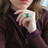 'Allie' Agate Ring (US 6.5, 16.9mm)