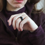 'Charlotte' Agate Ring (US 8.5, 18.6mm)