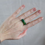 'Zoey' Agaat Ring (US 8.5, 18.6mm)