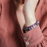 Amethist armband 'Elin'