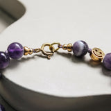 Amethyst bracelet 'Emma'