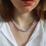 Amethist ketting 'Caro'