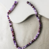 'Mabel' Lepidoliet en Amethist Ketting