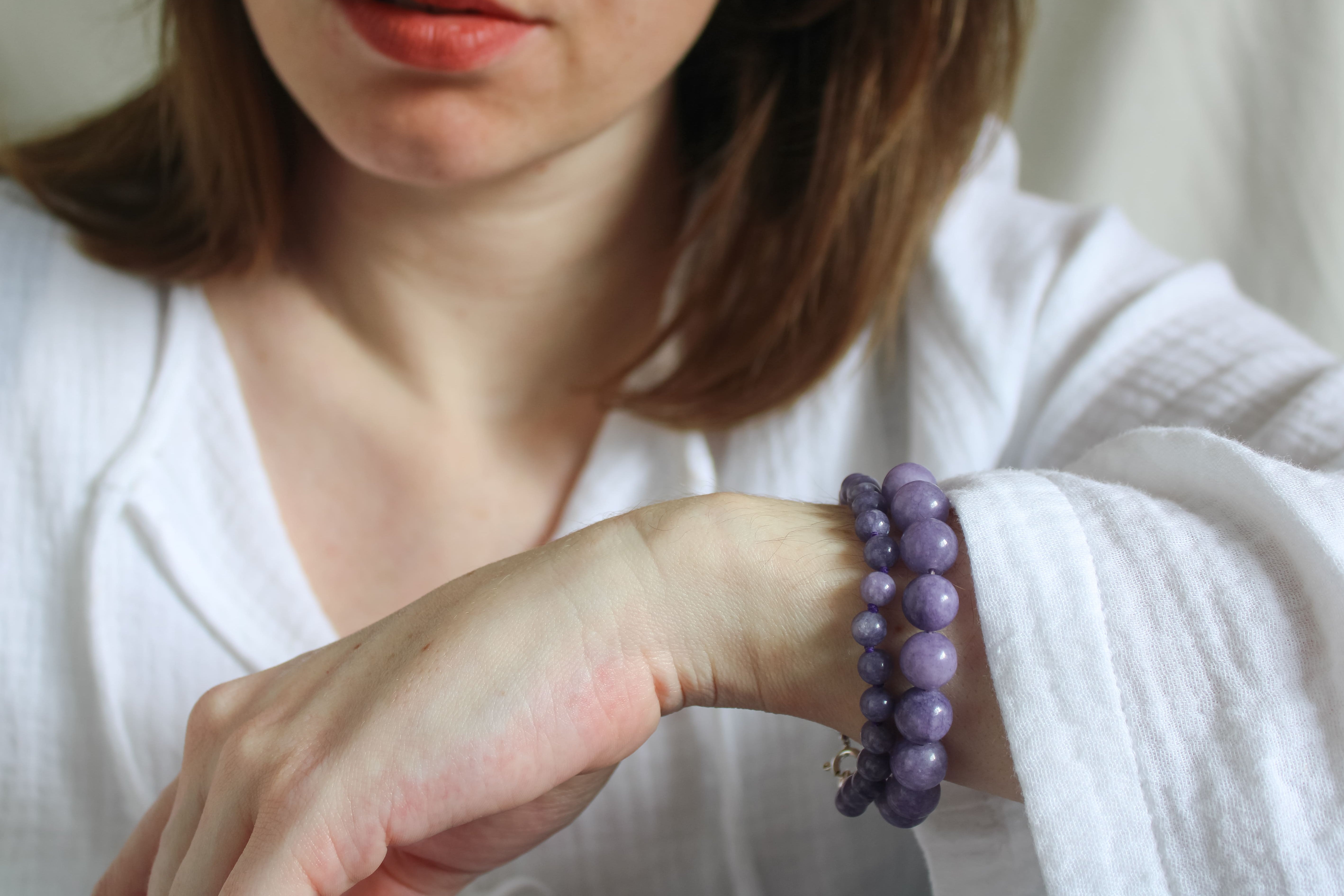 Anhydriet armband 'Josie'