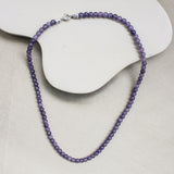 Anhydriet ketting 'Flore'