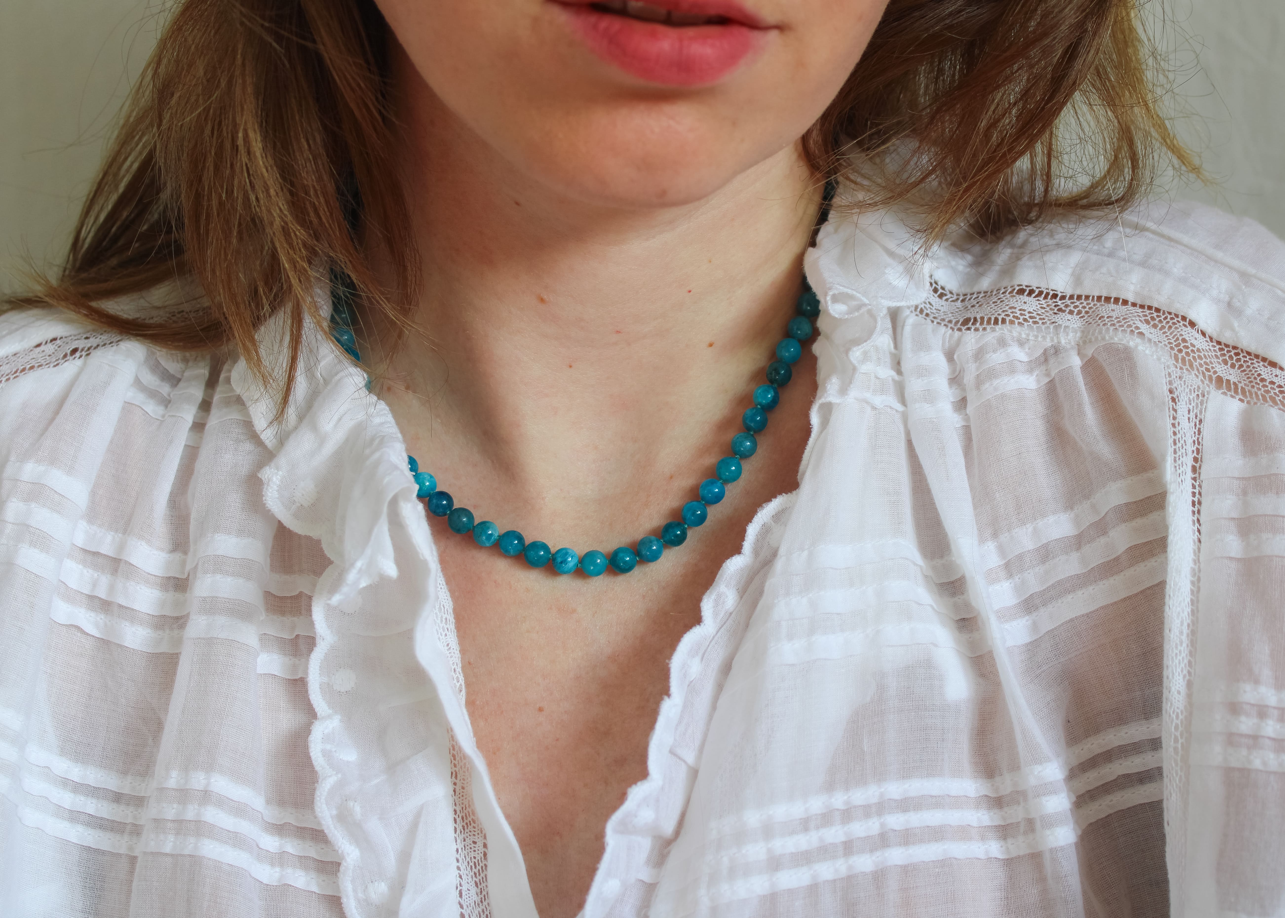 Apatiet ketting 'Ines'