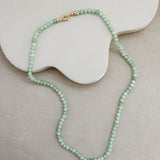 Aventurijn ketting 'Celia'