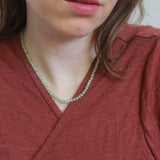 Aventurijn ketting 'Celia'