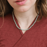 Aventurijn ketting 'Reggie'
