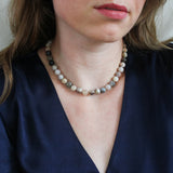 'Ella' Bamboe Agaat Ketting