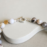 'Ella' Bamboe Agaat Ketting