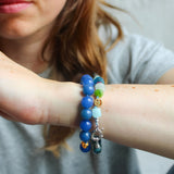 'Lara' Edelsteen Armband