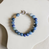 'Celia' Blauwe Aventurijn Armband