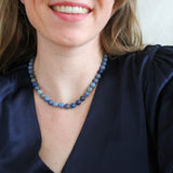 'Ella' Blauwe Aventurijn Ketting