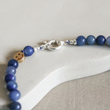 'Mabel' Blauwe Aventurijn Ketting