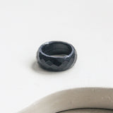 'Nadine' Blue Goldstone Ring (US 7, 17.3mm)