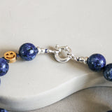 'Julie' Blauwe Jaspis Armband
