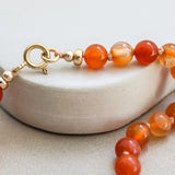 Carneool armband 'Inès'