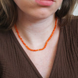 Carneool ketting 'Celia'