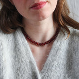 'Lauren' Carneool Ketting