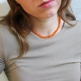 'Lily' Carneool Ketting