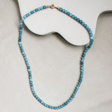 Chalcedoon ketting 'Flore'