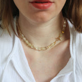 Citrien ketting 'Lena'