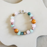 'Abby' Edelsteen Armband